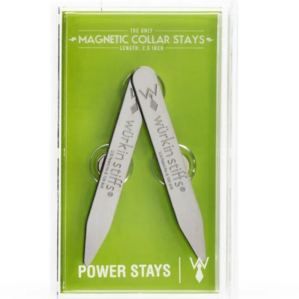 Würkin Stiffs Power Stays Magnetic Collar Stays|Power Stays with Storage Case |
